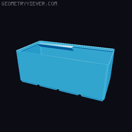 Gridfinity cups height 9 (67mm) collection 3D model thumbnail