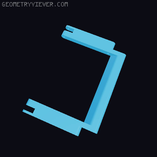 Pop-up Gift Card Box 3D model thumbnail