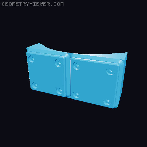 Tapefinity - Tape holder for Gridfinity 3D model thumbnail