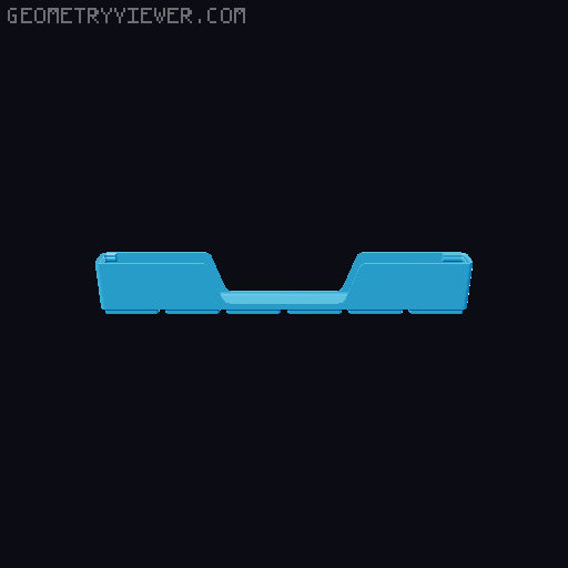 Gridfinity wall cutout collection 3D model thumbnail