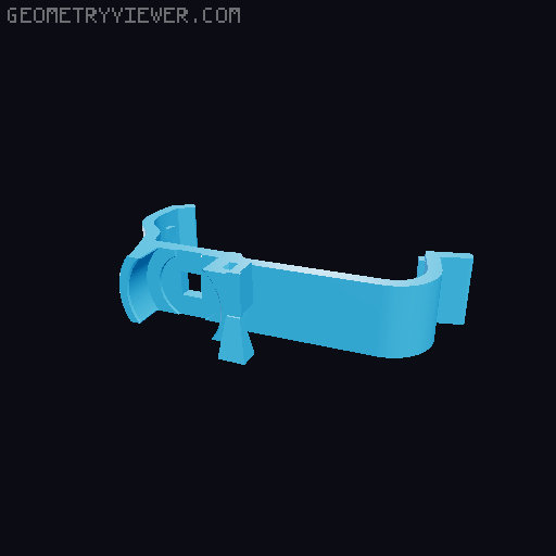 PlayStation 5 controller mini wheel 3D model thumbnail