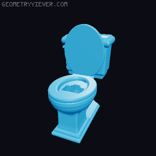 Datenklo 3D model thumbnail