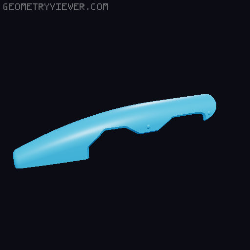 Legend of Zelda Master Sword Scabbard (BOTW) (TOTK) (Full Scale) 3D model thumbnail