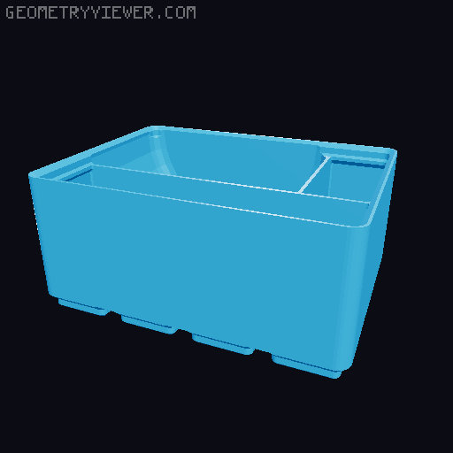 Gridfinity medicine cabinet collection (space constrained) 3D model thumbnail