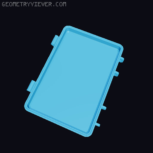 Organizer for rugged box 3D model thumbnail