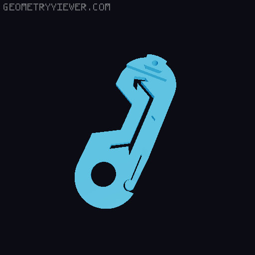  The 72 Utility Knife  3D model thumbnail