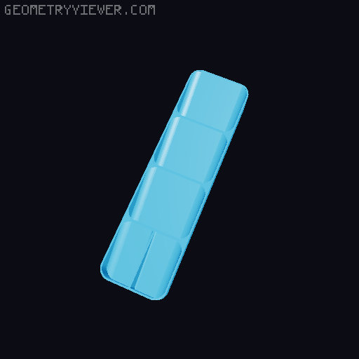 Compact Cutlery Tray 3D model thumbnail