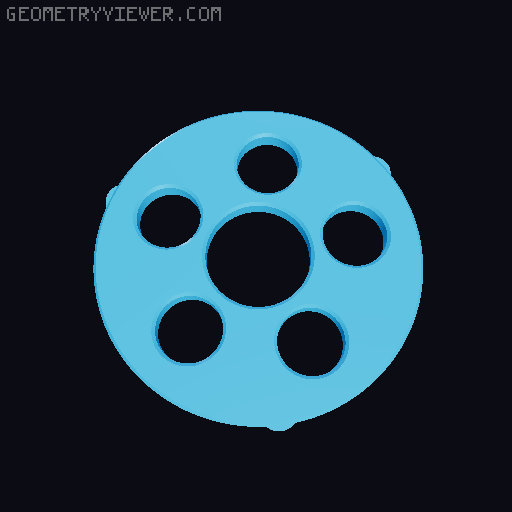 PAW PATROL Badges 3D model thumbnail