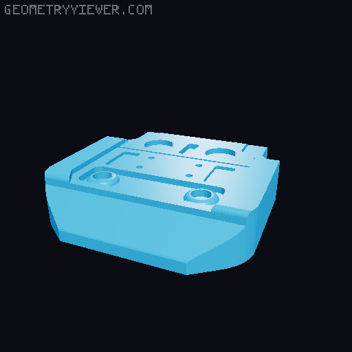 BD-1 Individual Parts 3D model thumbnail