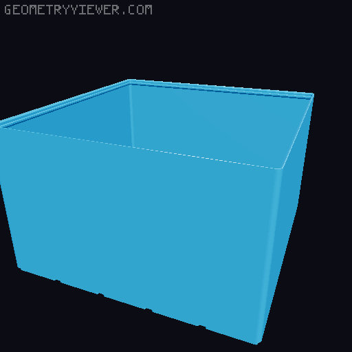 Gridfinity cups height 18 (130mm) collection 3D model thumbnail