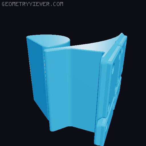Gridfinity Watch Stand 3D model thumbnail