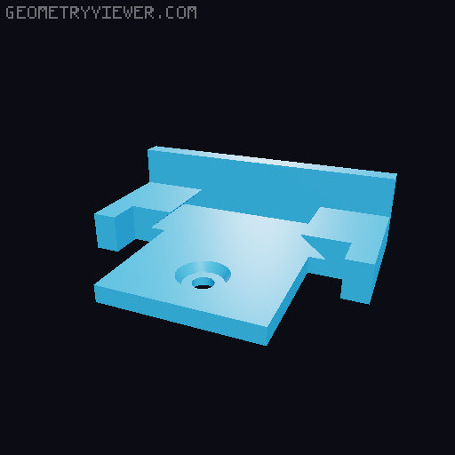 Spice Rack Pullout with Metal Rods 3D model thumbnail