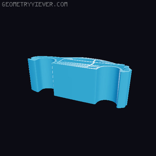 Car silhouettes! different models 3D model thumbnail