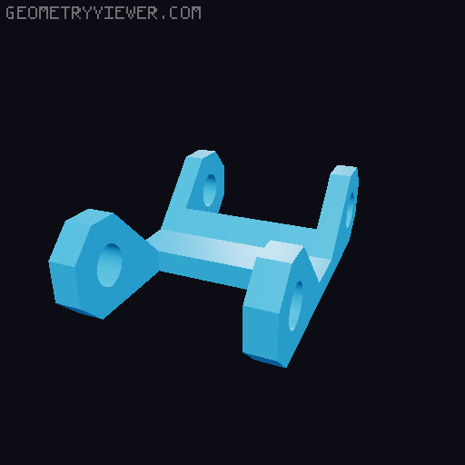DIY RC Crane 3D model thumbnail