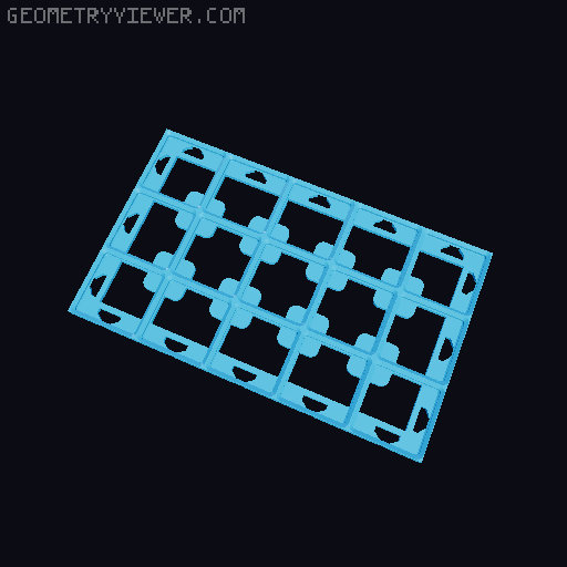 Gridfinity Refined 3D model thumbnail