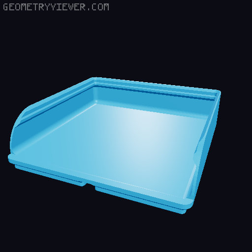 Gridfinity rouded bins collection all sizes 3D model thumbnail