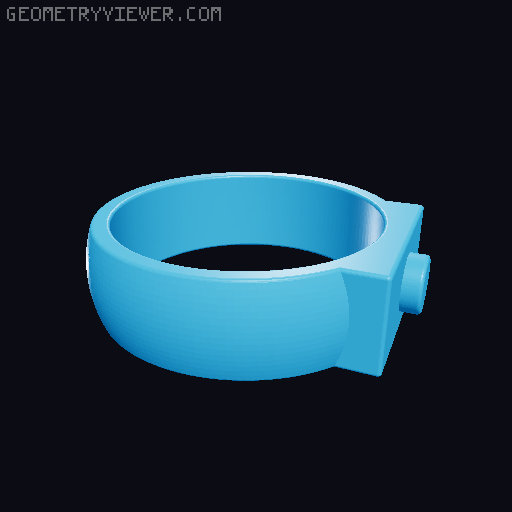 The Brick Ring of Creativity 3D model thumbnail