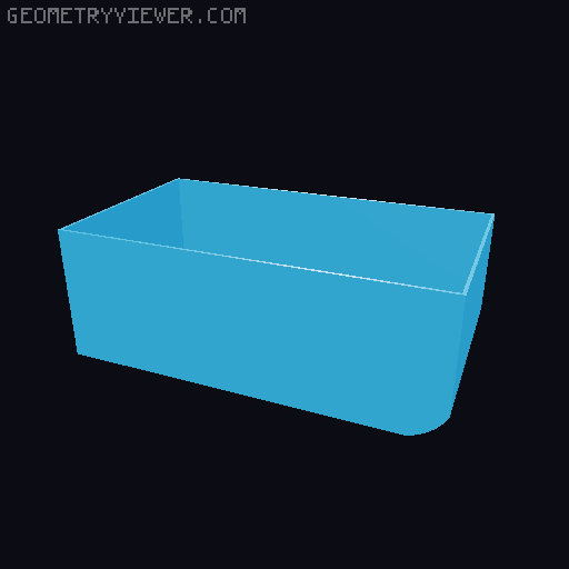 Drawer insert 3D model thumbnail