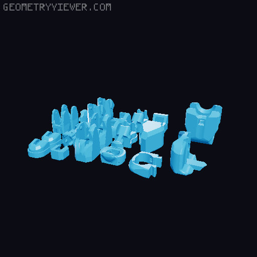 Mini Dummy 13 3D model thumbnail