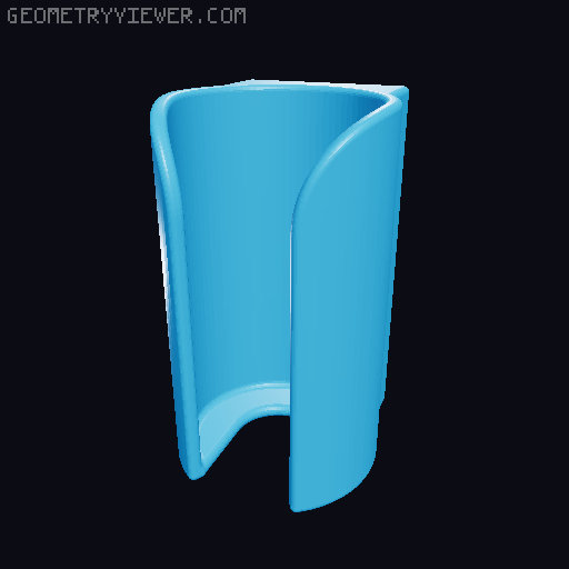 Multiboard bottle holders with Multipoint connector rails 3D model thumbnail