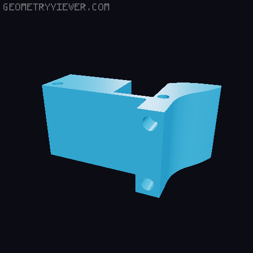 Self feeding open source filament pelletizer 3D model thumbnail