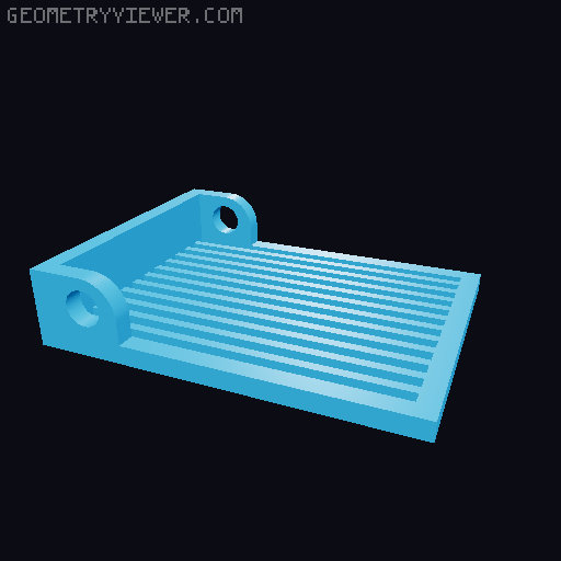 3D Printed RC Articulated Dump Truck 3D model thumbnail