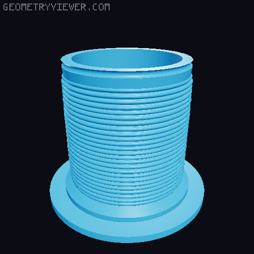 J-2 Rocket Engine 3D model thumbnail