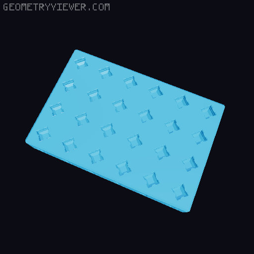 PrintABlok.....longer, wider, diagonaler 3D model thumbnail