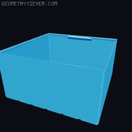 Gridfinity cups height 18 (130mm) collection 3D model thumbnail
