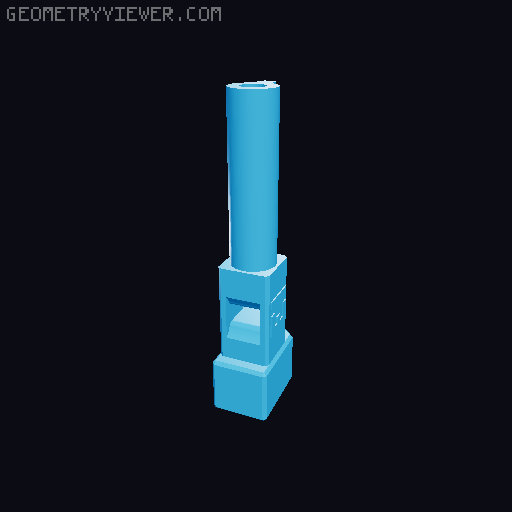 All Terrain Assault Benchy 3D model thumbnail