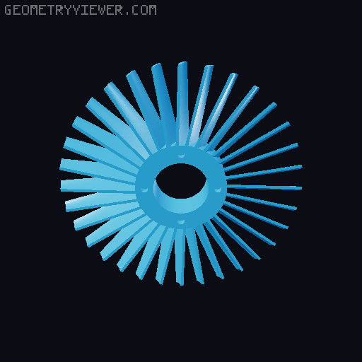 J57 turbojet Engine and stand 3D model thumbnail