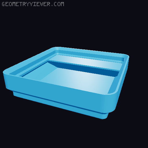 Gridfinity Bin Generator 3D model thumbnail