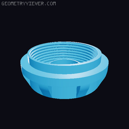 Wall Mounted Filament Holder for Wall Control System 3D model thumbnail