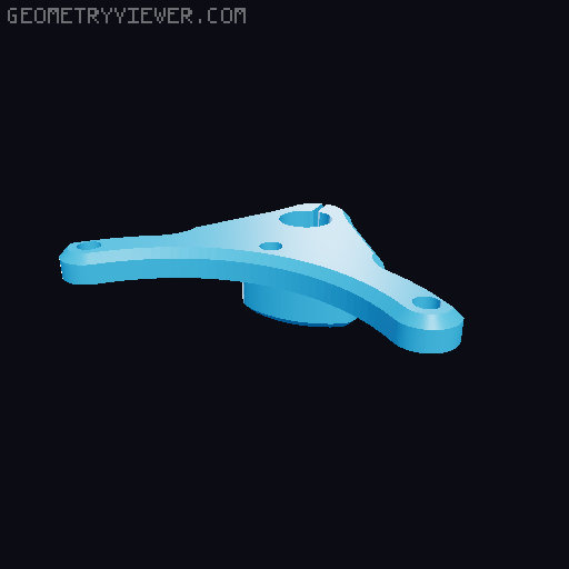 Printable Lazy Suzan & Planetary Gear Vise Open Ball XL 3D model thumbnail