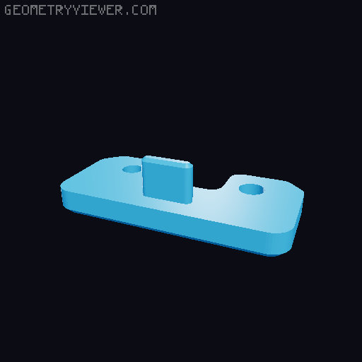 K1C Chain Riser 3D model thumbnail