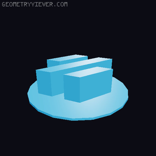 Trident Theme remixed for Ender 3 s1 3D model thumbnail