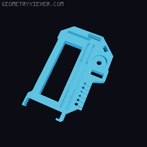 MK4 / MK4S Tool Holder 3D model thumbnail