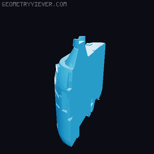 syndaulity tower city cradle mk2 3D model thumbnail