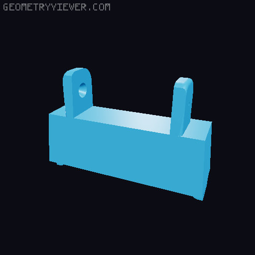 Anycubic Kobra Chain link  3D model thumbnail