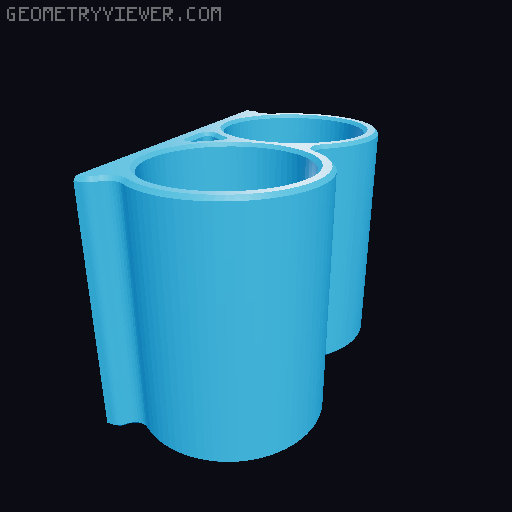 FF Adv 5M Pro Tool Holder Set 3D model thumbnail
