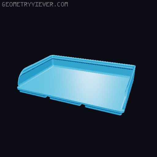 Gridfinity rouded bins collection all sizes 3D model thumbnail