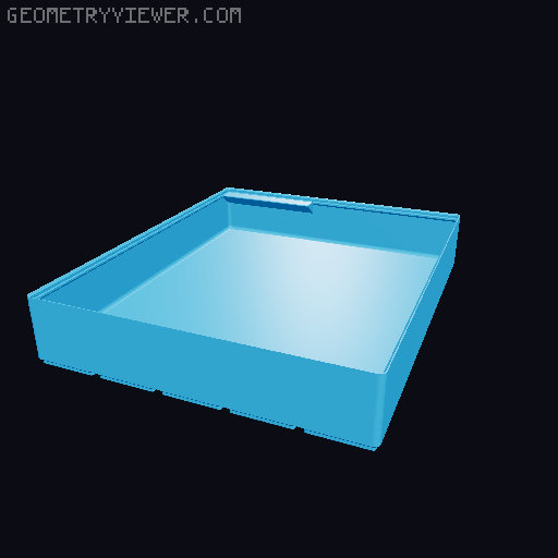 Gridfinity cups height 6 (46mm) collection 3D model thumbnail
