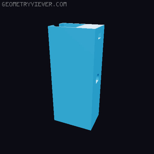 Pegboard Stuff (No Supports needed) 3D model thumbnail
