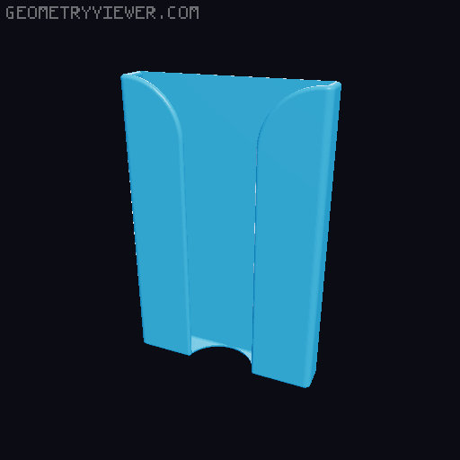 The DUMB Wallet X Money Clip 3D model thumbnail