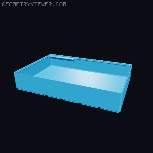 Gridfinity cups height 6 (46mm) collection 3D model thumbnail