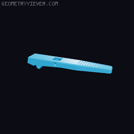 Springloaded Solder Paste Dispenser (remix) 3D model thumbnail