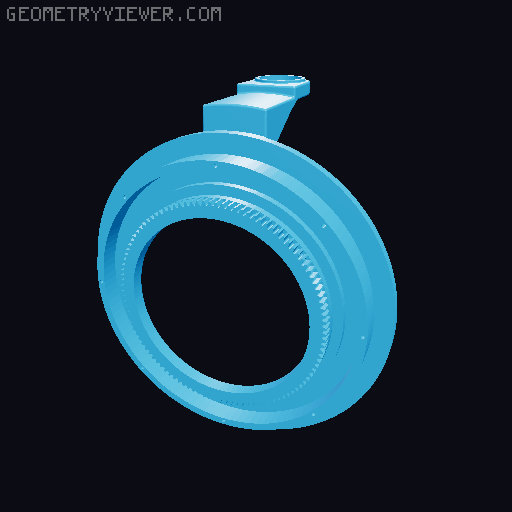 TT Furious Tourbillon 3D model thumbnail