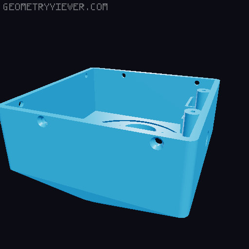 Лампа Летучка  3D model thumbnail