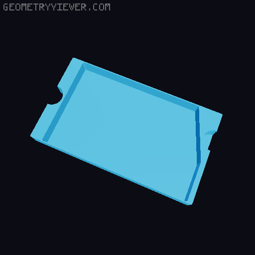 Star Wars: Outer Rim + Unfinished Business Tray/Organizer (Resized to Fit AnkerMake M5) 3D model thumbnail