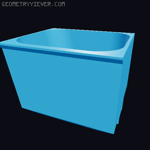Modular Drawer Organizer Remix 3D model thumbnail